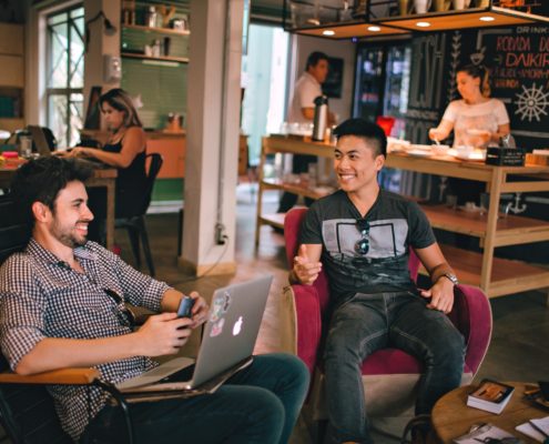 Coworking downtown in Toronto