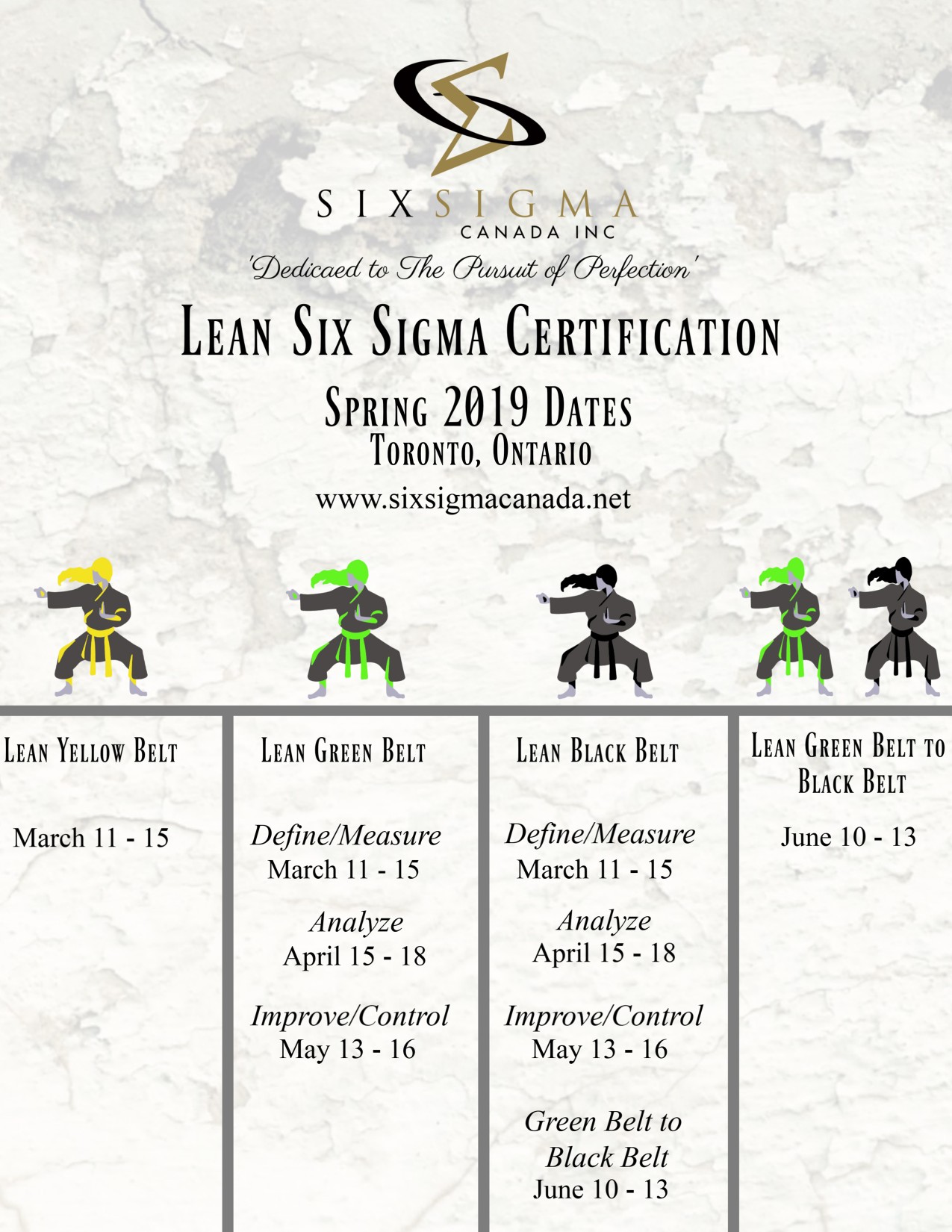 Six Sigma Canada Advertisement