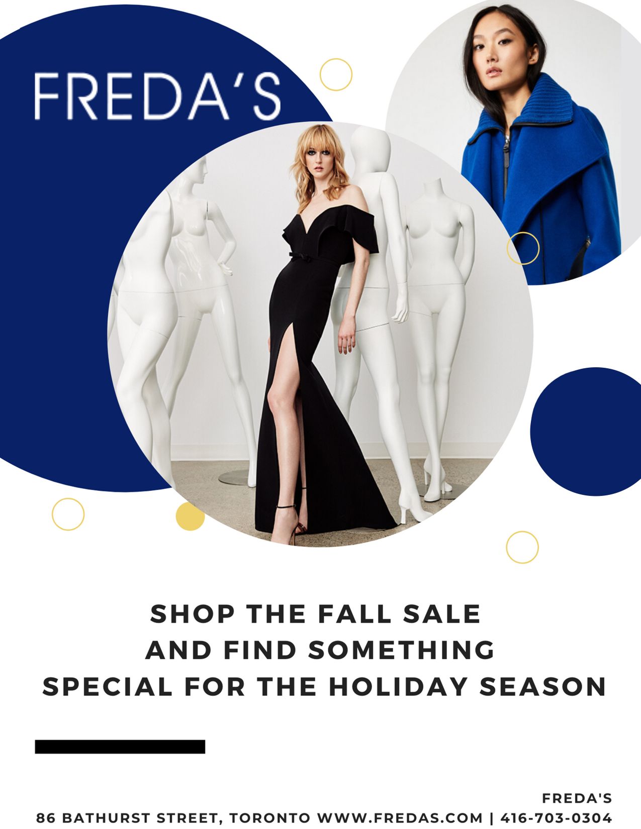 Freda's Ad